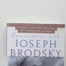 Libros: CONVERSATIONS WITH JOSEPH BRODSKY - SOLOMON VOLKOV. Lote 189345043