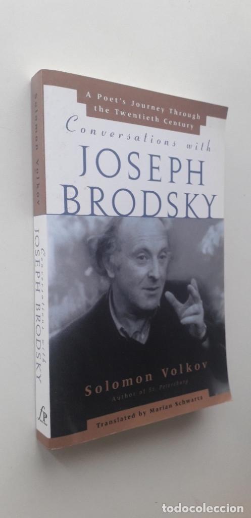 Libros: CONVERSATIONS WITH JOSEPH BRODSKY - SOLOMON VOLKOV - Foto 2