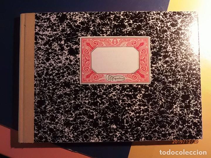 Libros: LIBRO DE CUENTAS ANTIGUO - MARCA MIQUELRIUS - ENTRADAS Y SALIDAS.