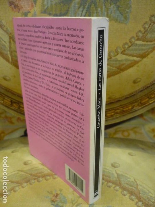 Libros: LAS CARTAS DE GROUCHO, DE GROUCHO MARX. - Foto 2