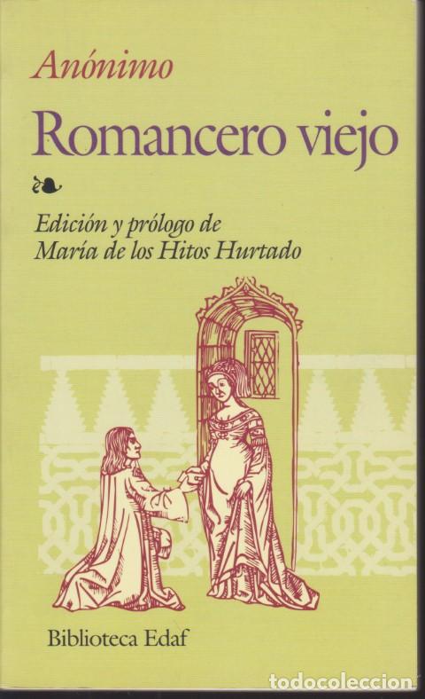 Libros: ROMANCERO VIEJO - ANONIMO - Foto 1