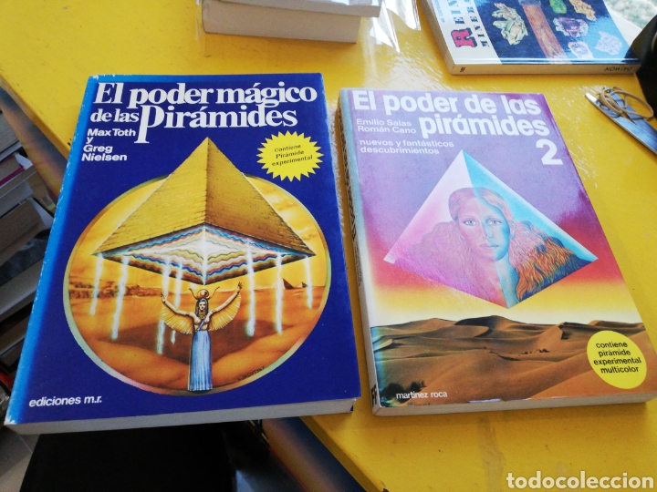 Libros: El poder de las pir&aacute;mides 2 tomos, Maw Tolh y Greg Nielsen, edici&oacute;nes Mart&iacute;nez Roca - Foto 1