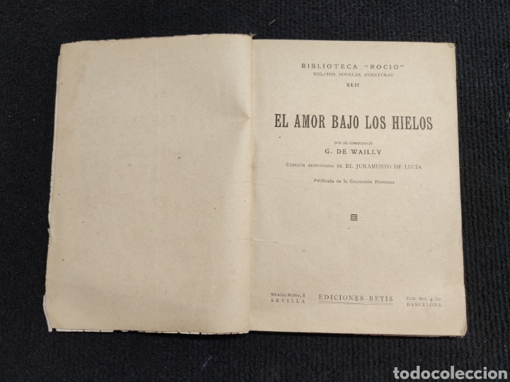 Libros: BIBLIOTECA ROC&Iacute;O EL AMOR BAJO LOS HIELOS - Foto 3