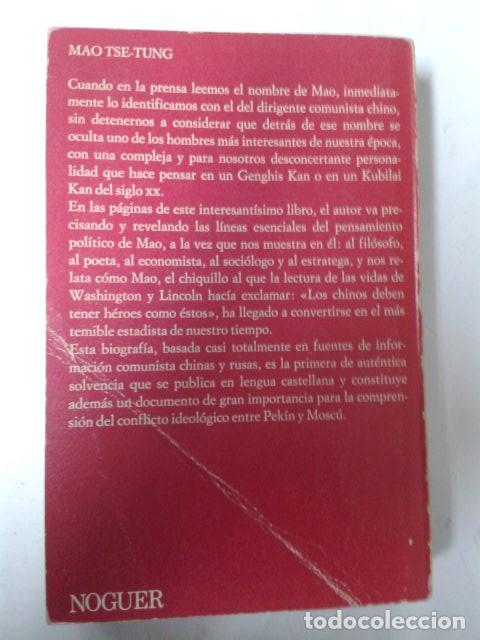 Libros: MAO TSE TUNG G. PALOCZI HORVATH - Foto 2