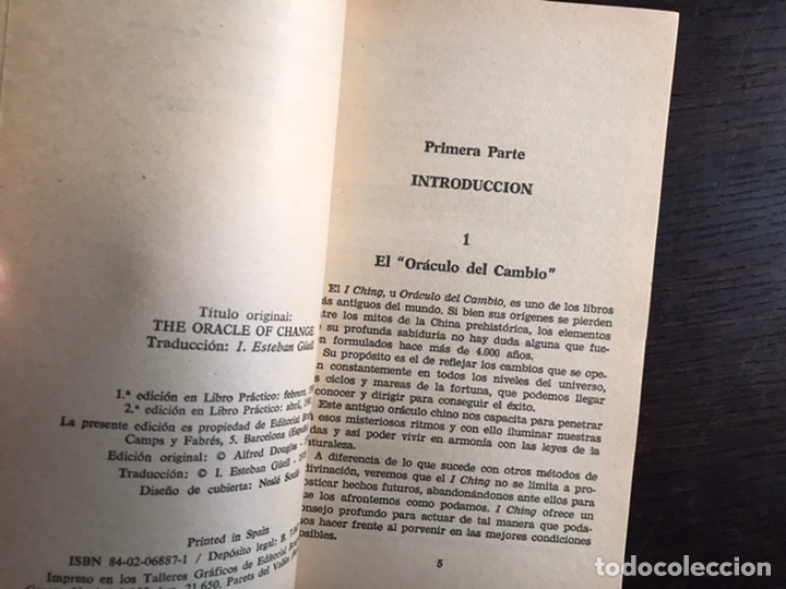 Libros: I Ching. C&oacute;mo consultar el or&aacute;culo del cambio. Alfred Douglas - Foto 4