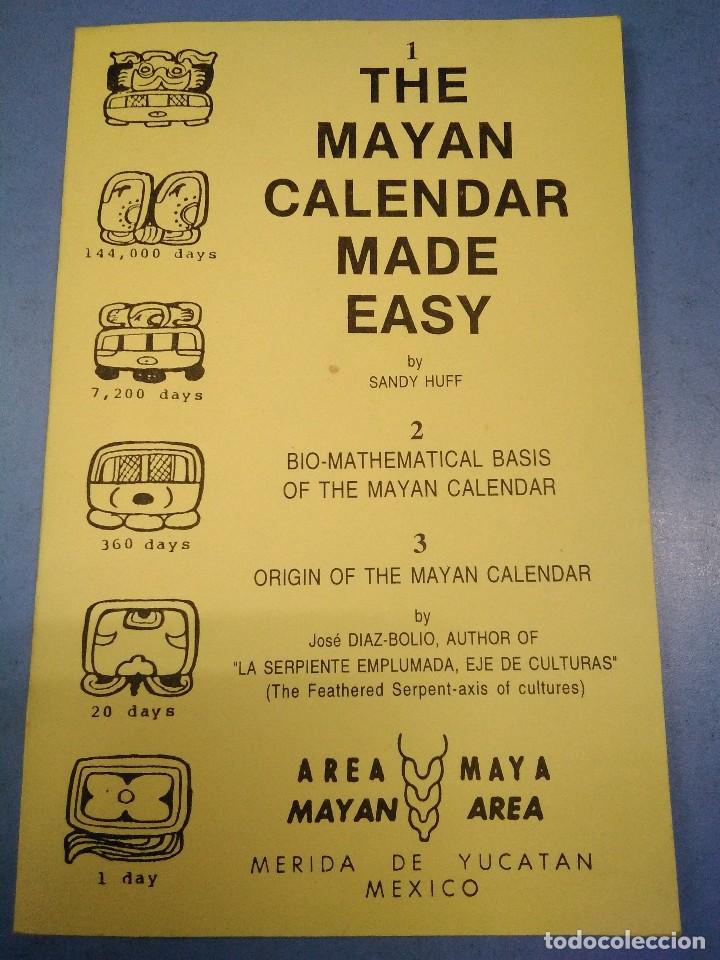 Libros: The mayan calendar made easy. Sandy Huff. 1984 Ingl&eacute;s - Foto 1