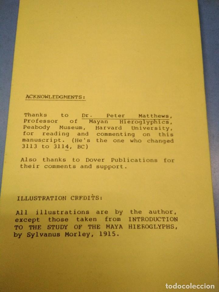 Libros: The mayan calendar made easy. Sandy Huff. 1984 Ingl&eacute;s - Foto 2