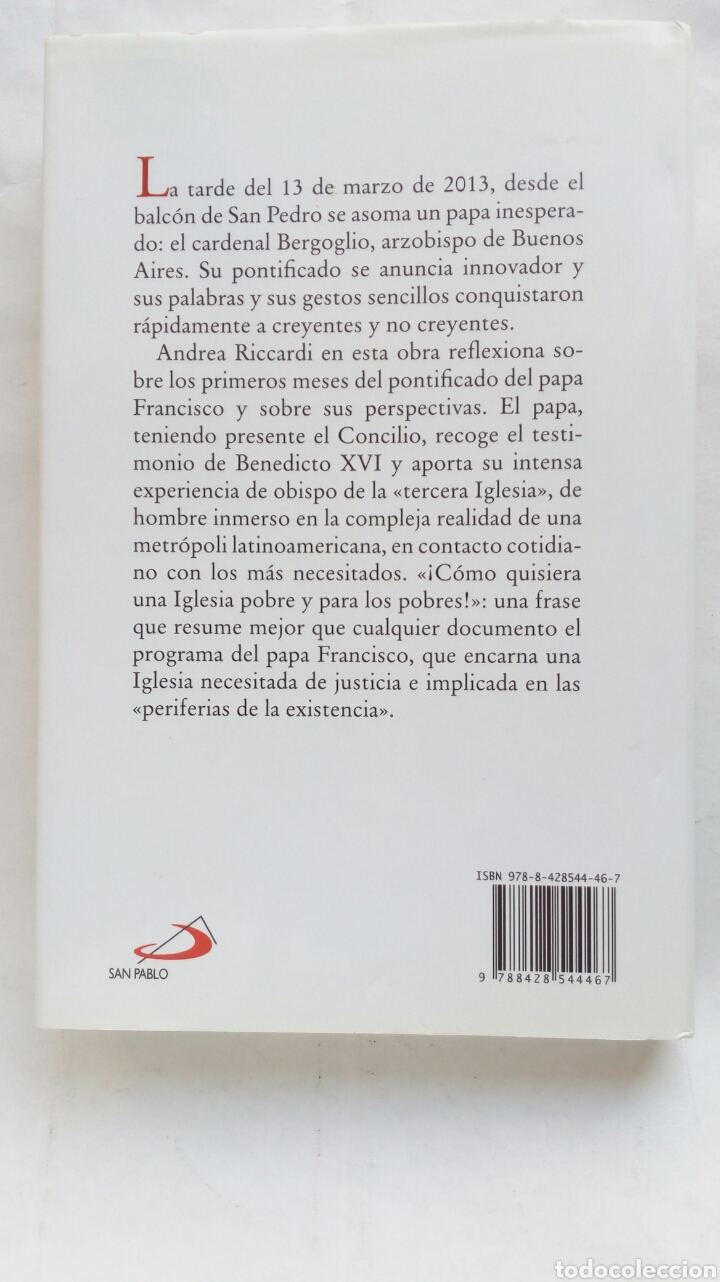 Libros: La sorpresa del papa Francisco. Andrea Riccardi. - Foto 2