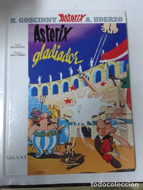 Libros: Ast&eacute;rix gladiador. Albert Uderzo y Ren&eacute; Goscinny. CL - Foto 1