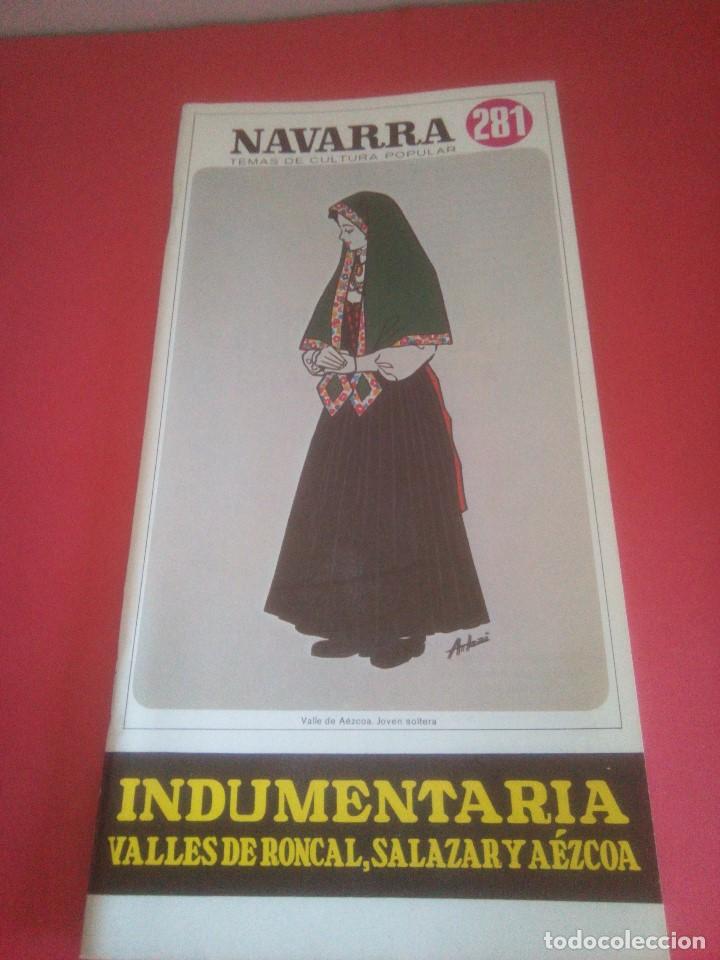 Libros: Indumentaria - Roncal - Salazar - A&eacute;zcoa - Temas cultura popular Navarra - 281 - Francisco Arrar&aacute;s