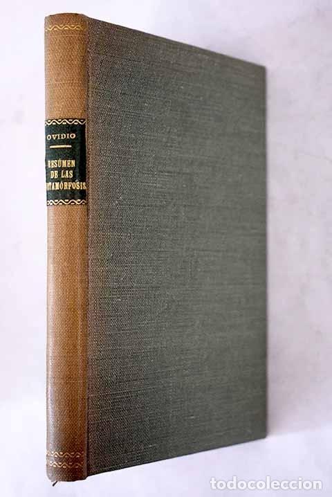 Libros: Resumen de las metamorfosis.- Ovidio Nas&oacute;n, Publio - Foto 1