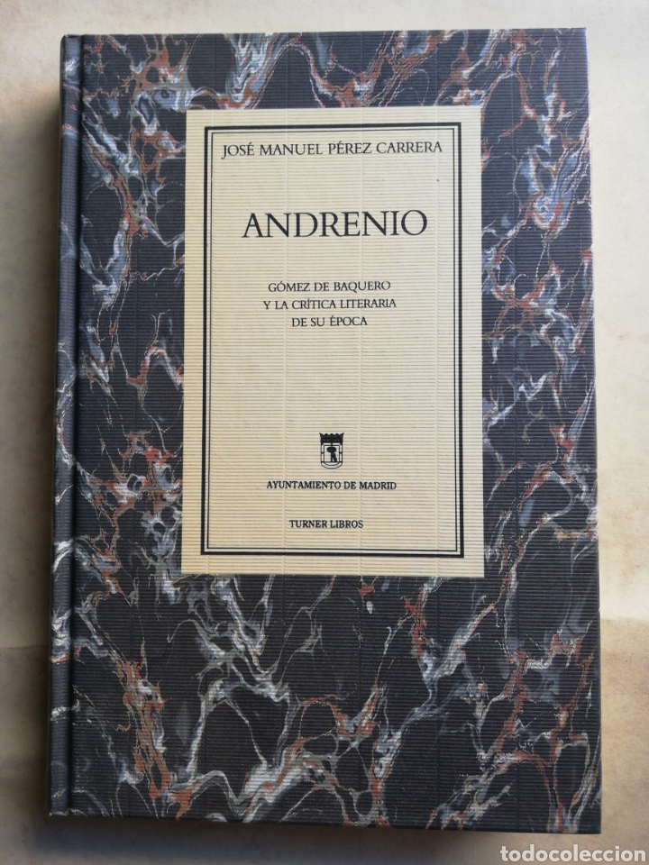 Libros: Andrenio - Jos&eacute; Manuel P&eacute;rez carrera - Ed. Turner - Foto 1