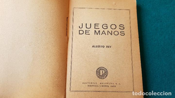 Libros: LIBRO JUEGOS DE MANOS (1955) EDITORIAL BRUGUERA - Foto 3