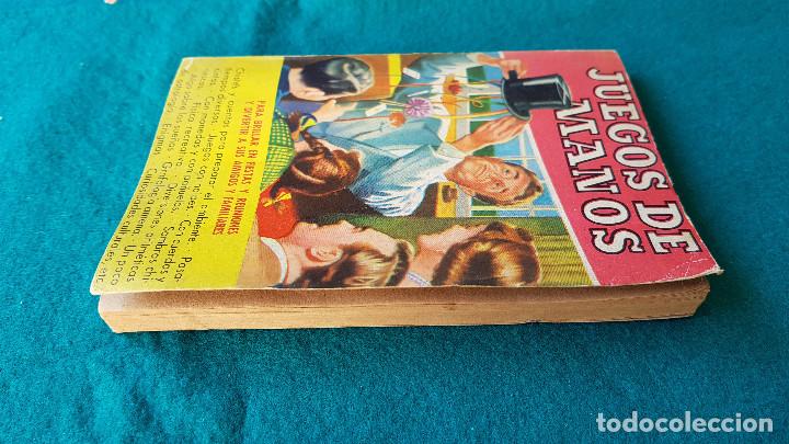 Libros: LIBRO JUEGOS DE MANOS (1955) EDITORIAL BRUGUERA - Foto 11