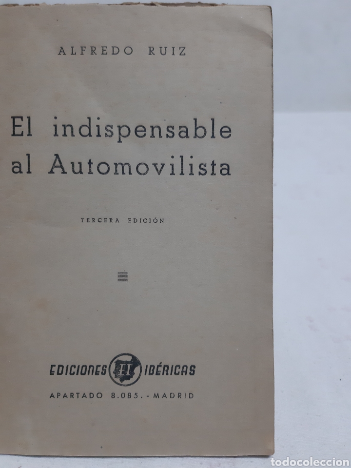 Libros: El indispensable al automobilista Alfredo Ruiz - Foto 2