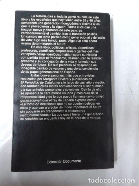 Libros: La generaci&oacute;n del cambio. MARGARITA RIVIERE - Foto 2