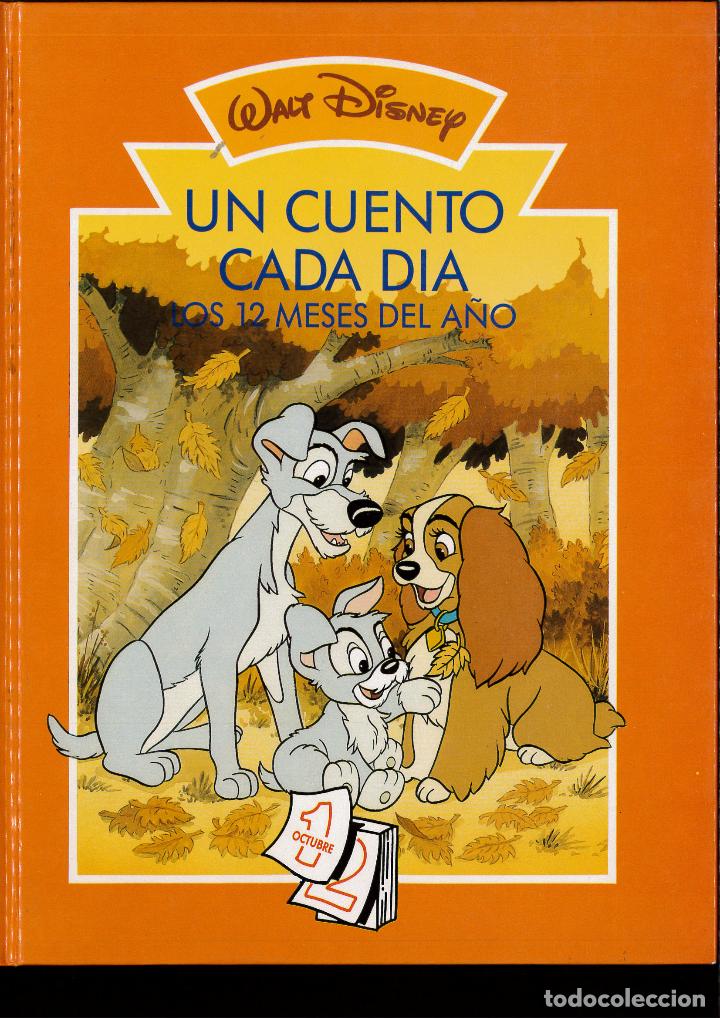 Libros: Un cuento cada d&iacute;a. Octubre. - WALT DISNEY - Foto 1