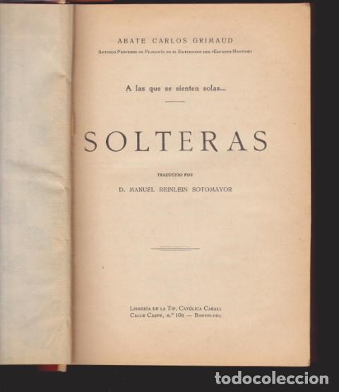 Libros: SOLTERAS - CARLOS GRIMAUD - Foto 1