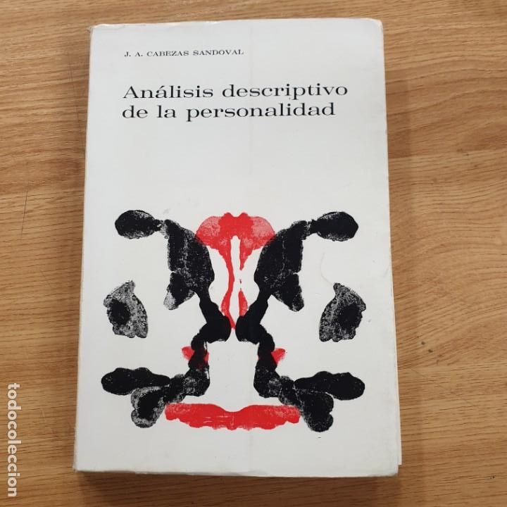 books: an&aacute;lisis descriptivo de la personalidad sandoval buen estado