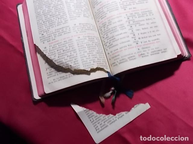 Libros: MISAL ROMANO COMPLETO Y DEVOCIONARIO. EUDALDO SERRA. BALMES 1955 CON SU FUNDA - Foto 7