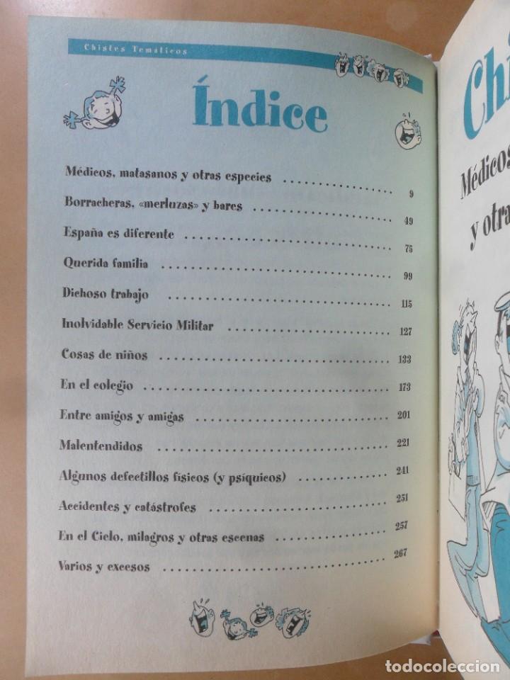 Libros: MAS DE 800 CHISTES TEMATICOS - SUSAETA - Foto 2