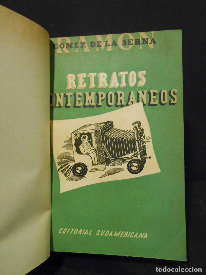 Libros: GOMEZ DE LA SERNA, Ram&oacute;n.- - Retratos Contempor&aacute;neos. - Foto 1