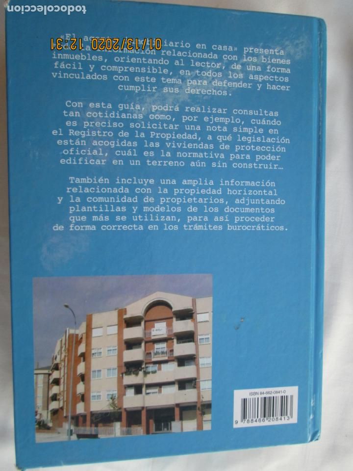 Libros: EL AGENTE INMOBILIARIO EN CASA - M&ordf; JOS&Eacute; JIM&Eacute;NEZ - LIBSA 2004. - Foto 2