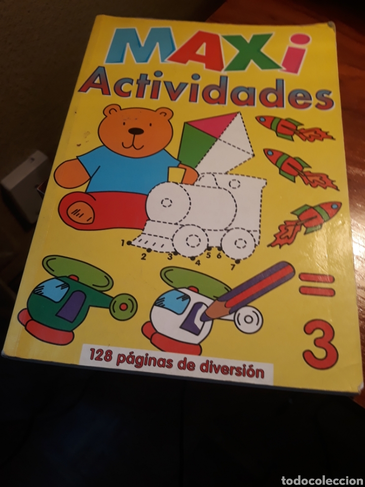 Libros: MAXI ACTIVIDADES . 128 PAGINAS DE DIVERSI&Oacute;N - Foto 1