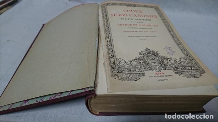 Libros: CODEX IURIS CANONICI, 1918 - Foto 4