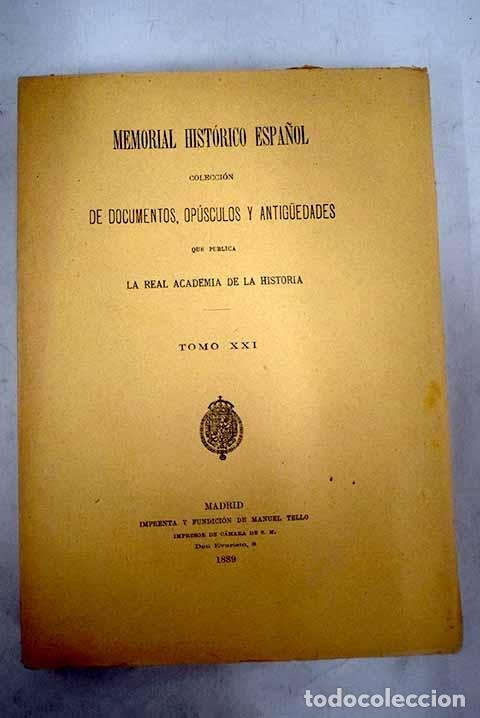 Libros: Memorial hist&oacute;rico espa&ntilde;ol: colecci&oacute;n de documentos - Foto 1