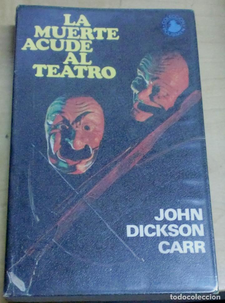 Libros: La muerte acude al teatro (Panic in Box C) - DICKSON CARR, JOHN - Foto 1