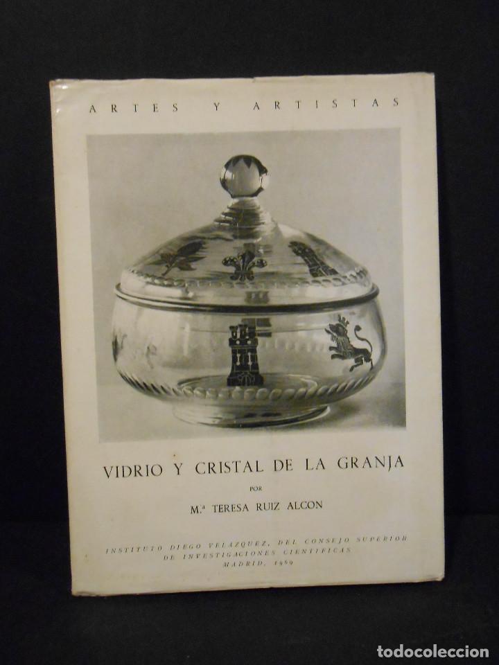 Libros: RUIZ ALCON, M&ordf; Teresa.- - Vidrio y cristal de la Granja. - Foto 1