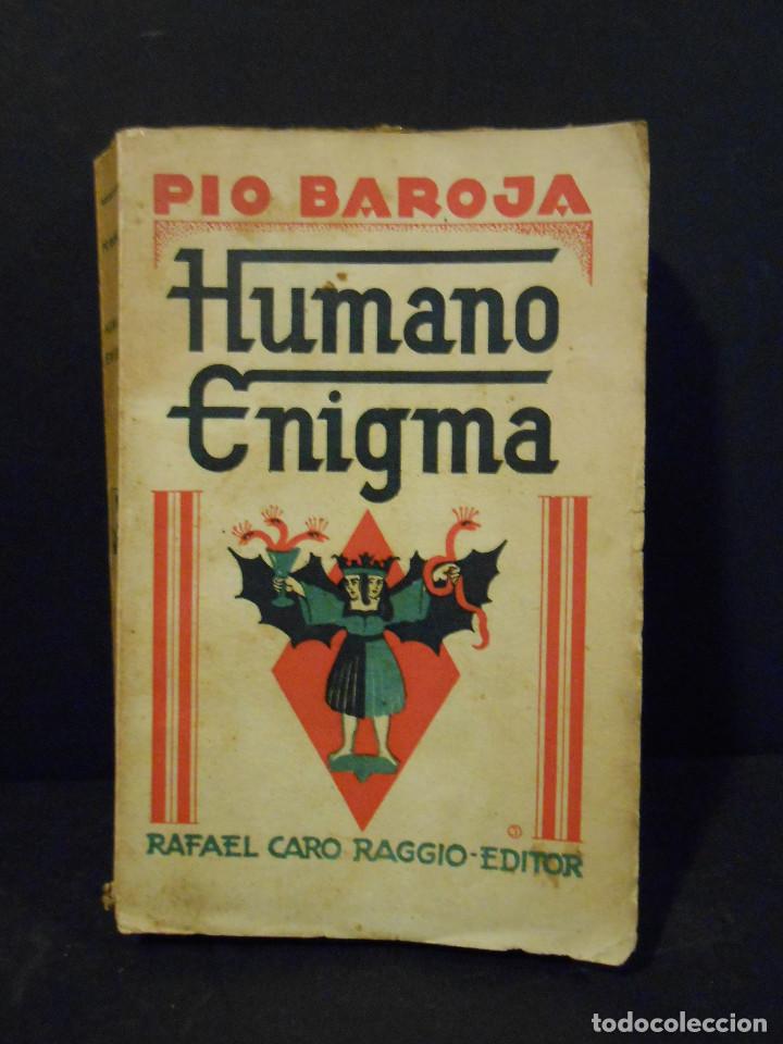 Libros: BAROJA, Pio.- - Humano enigma. - Foto 1