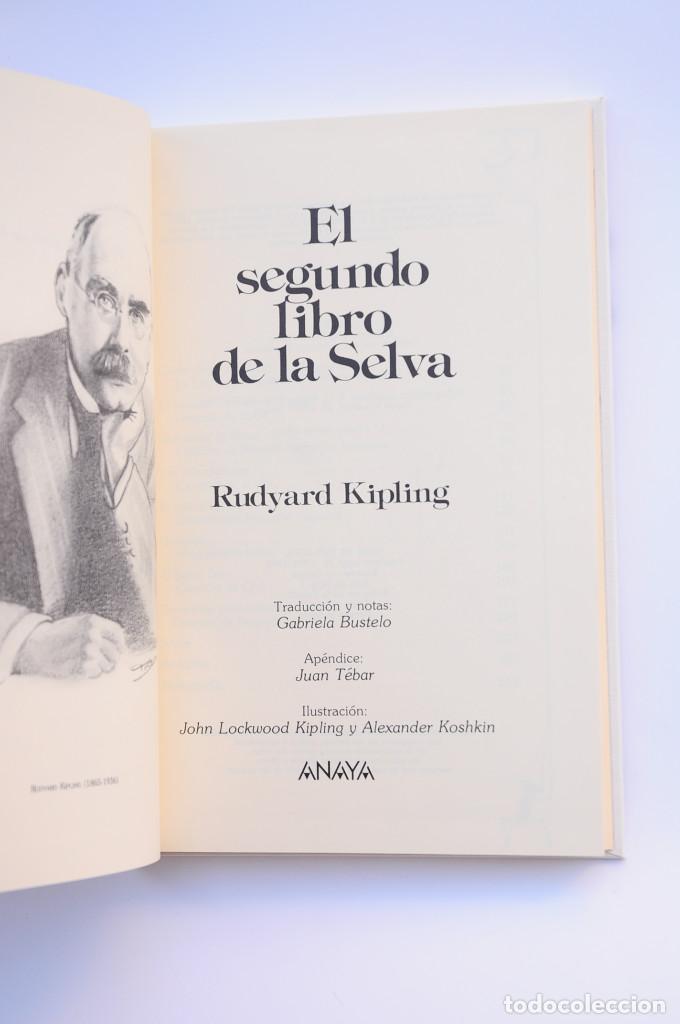 Libros: El segundo libro de la Selva - KIPLING, Rudyard - Foto 2