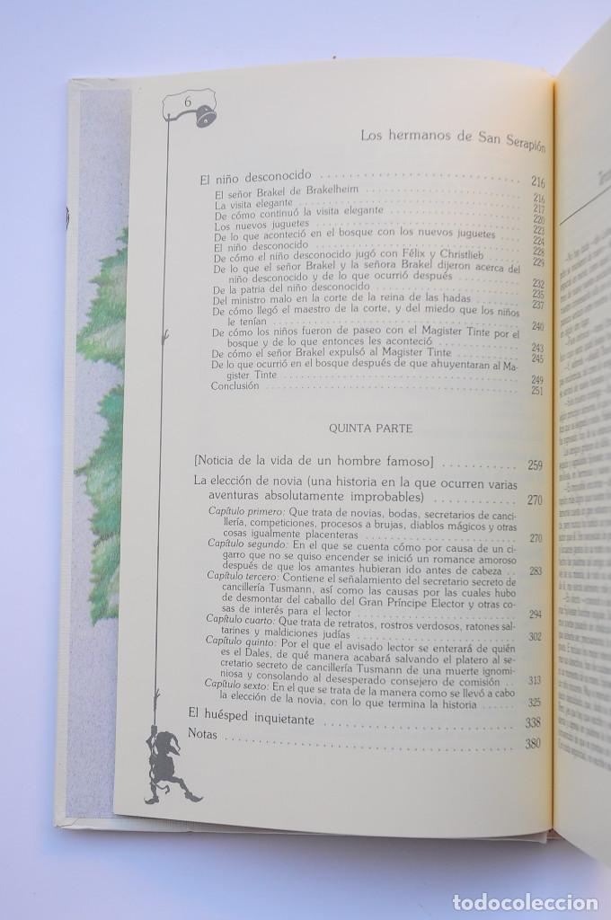 Libros: Los hermanos de San Serapi&oacute;n II - HOFFMANN, E.T.A.&nbsp; - Foto 4
