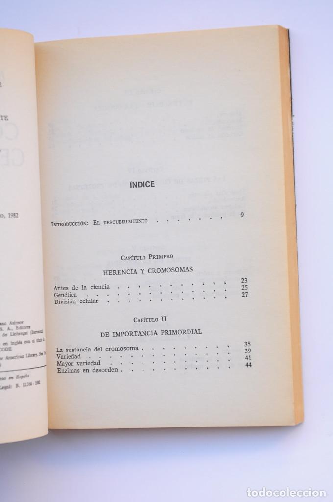 Libros: El c&oacute;digo gen&eacute;tico - ASIMOV, Isaac - Foto 3