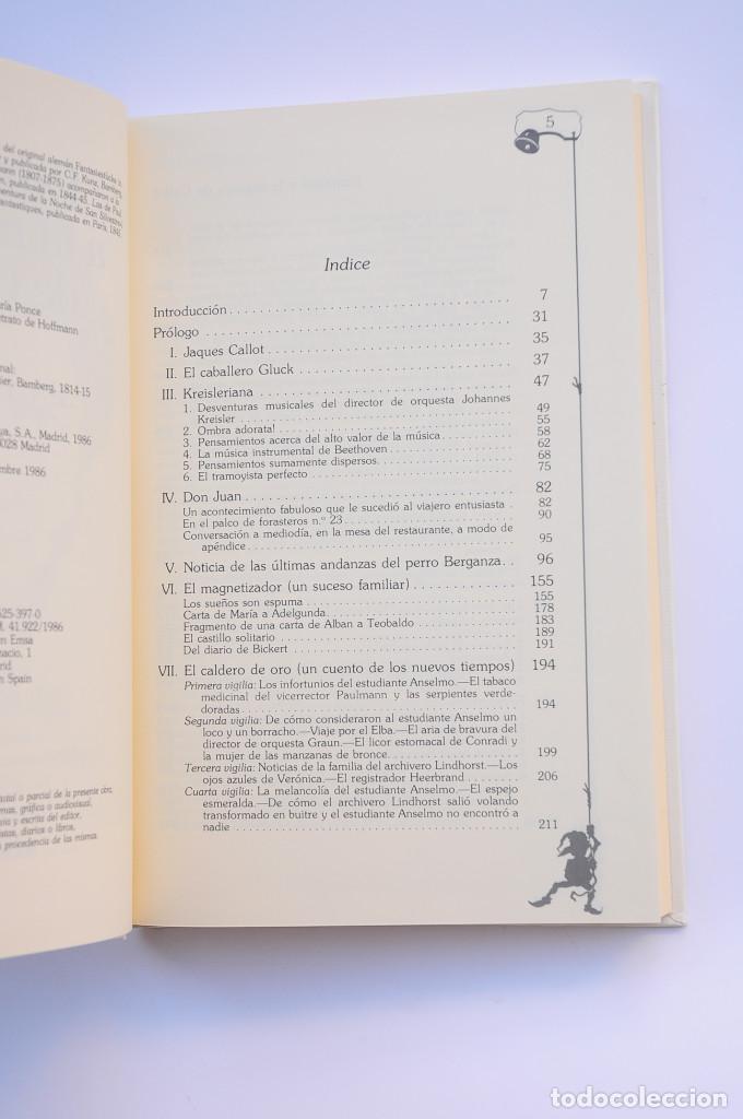 Libros: Fantas&iacute;as a la manera de Callot - HOFFMANN, E.T.A. - Foto 3