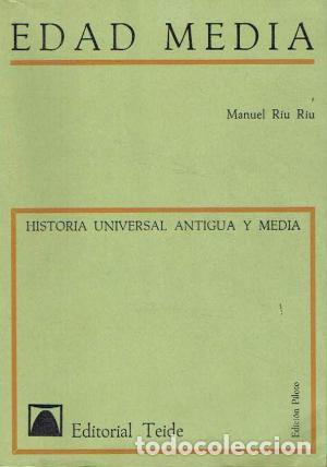 Libros: EDAD MEDIA - Riu Riu,Manuel - Foto 1