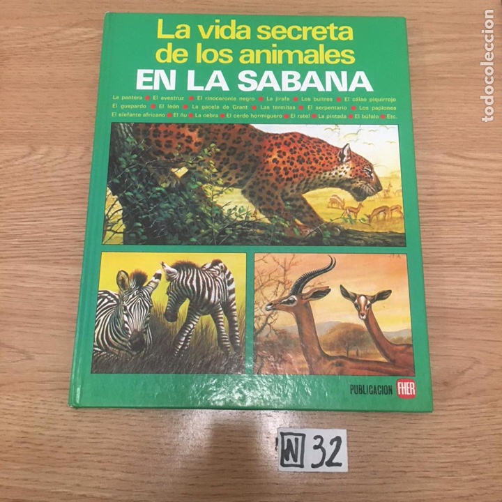 Libros: La vida secreta de los animales en sabana - Foto 1