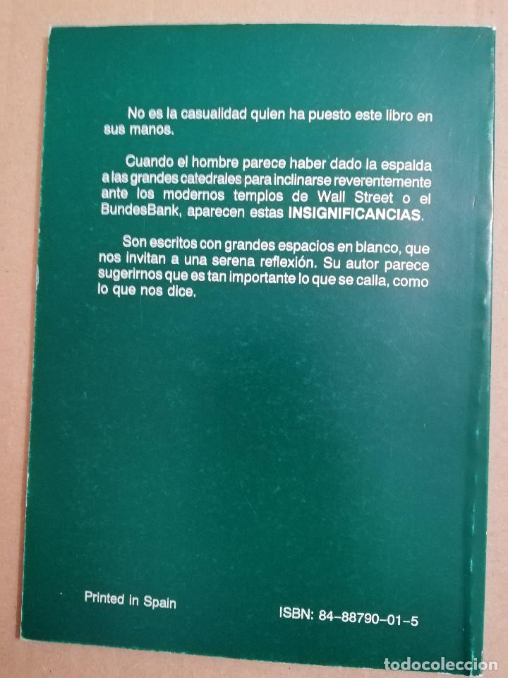 Libros: INSIGNIFICANCIAS (TONI BENN&Aacute;SSAR) - Foto 6