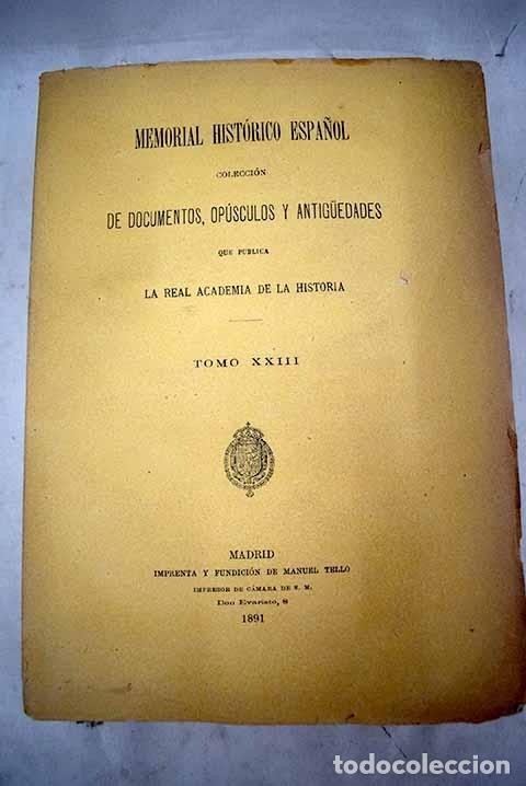 Libros: Memorial hist&oacute;rico espa&ntilde;ol: colecci&oacute;n de documentos - Foto 1
