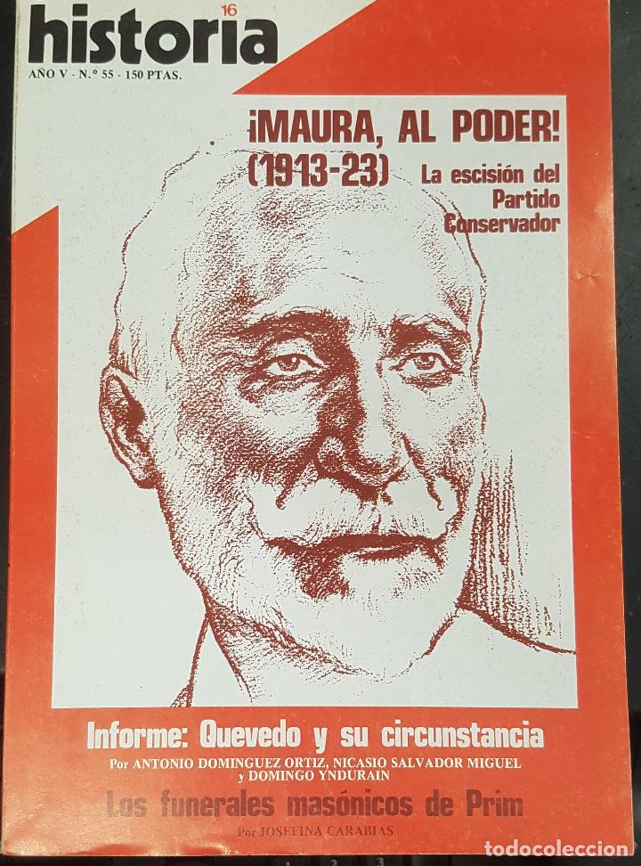 Libros: Maura al poder 1913 - 1923, la escisi&oacute;n del Partido Conservador. Informe: Quevedo y su circunstancia