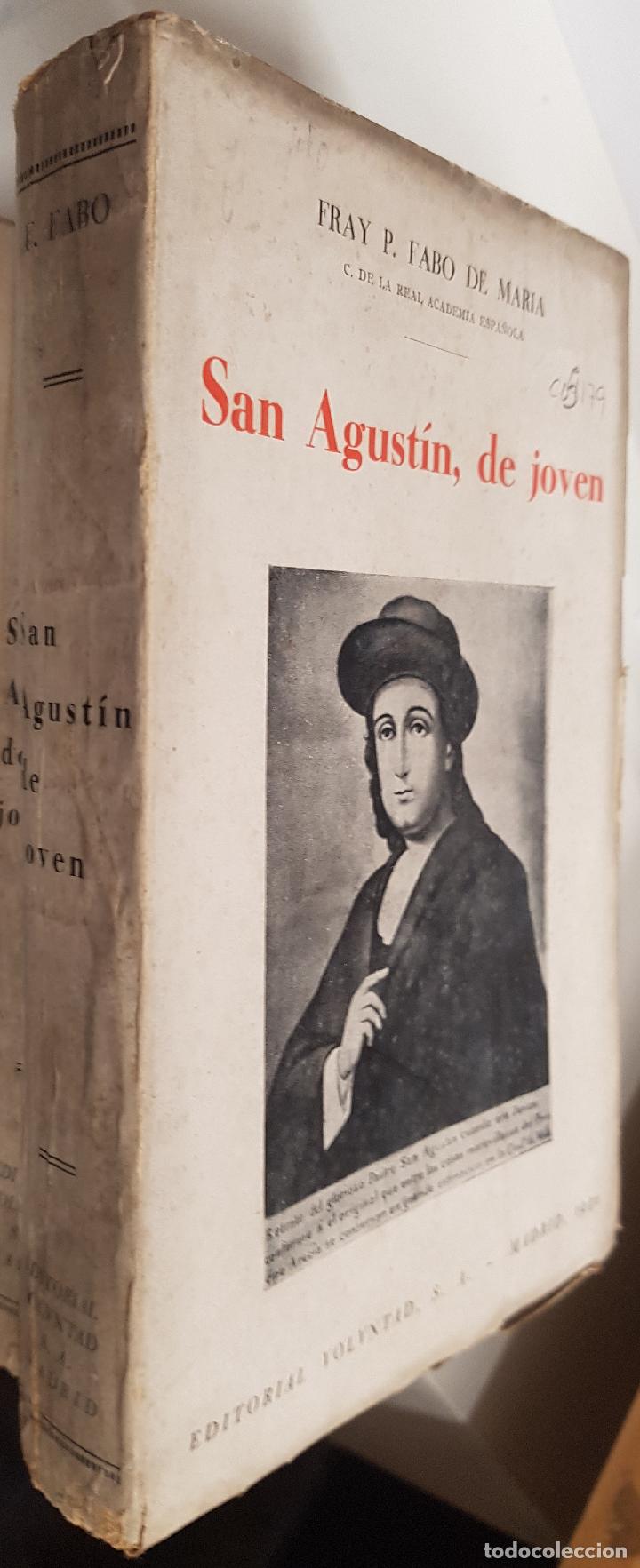 Libros: San Agust&iacute;n, de joven - FABO DE MAR&Iacute;A: