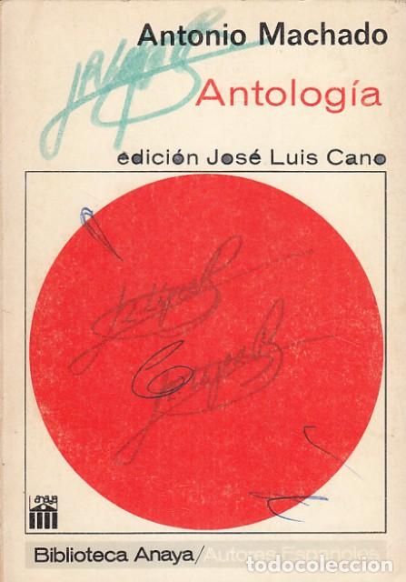Libros: ANTOLOG&Iacute;A - MACHADO, ANTONIO - Foto 1