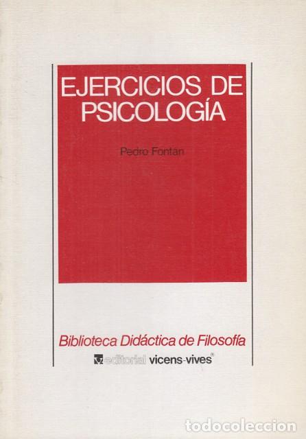 Libros: EJERICCIOS DE PSICOLOG&Iacute;A - FONT&Aacute;N, PEDRO - Foto 1