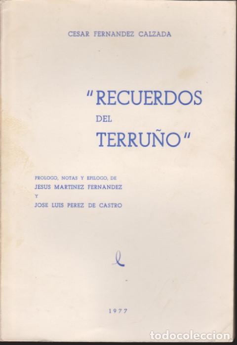 Livros em segunda m&atilde;o: RECUERDOS DEL TERRU&Ntilde;O - CESAR FERNANDEZ CALZADA