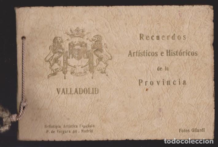 Libri di seconda mano: RECUERDOS ART&Iacute;STICOS E HIST&Oacute;RICOS DE LA PROVINCIA DE VALLADOLID. FOTOS GILARDI
