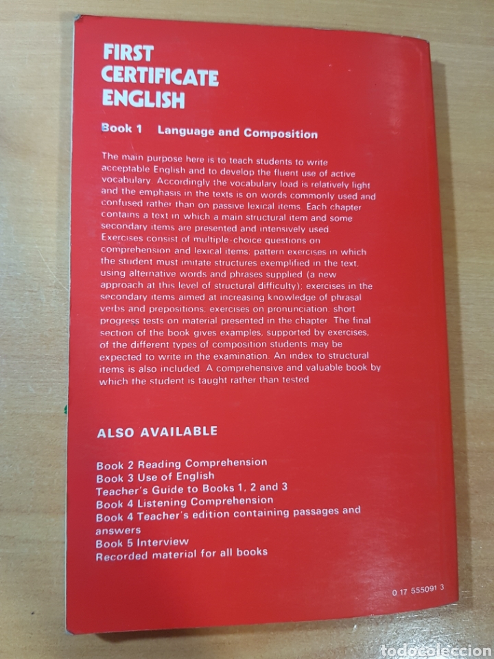 Libros: First Certificate English - W.S. Fowler - Language and Composition - Foto 2