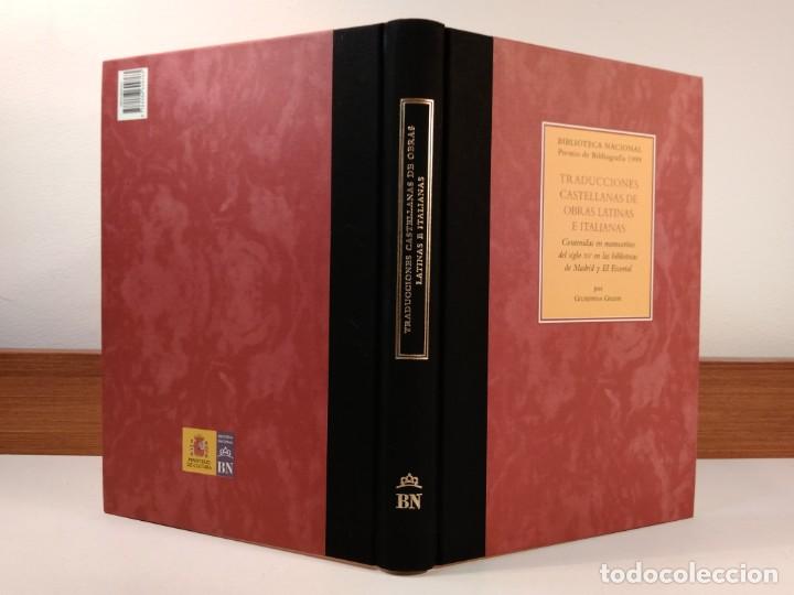 Libri di seconda mano: TRADUCCIONES CASTELLANAS DE OBRAS LATINAS E ITALIANAS. CRESPI, Giuseppina. ISBN 848869976X