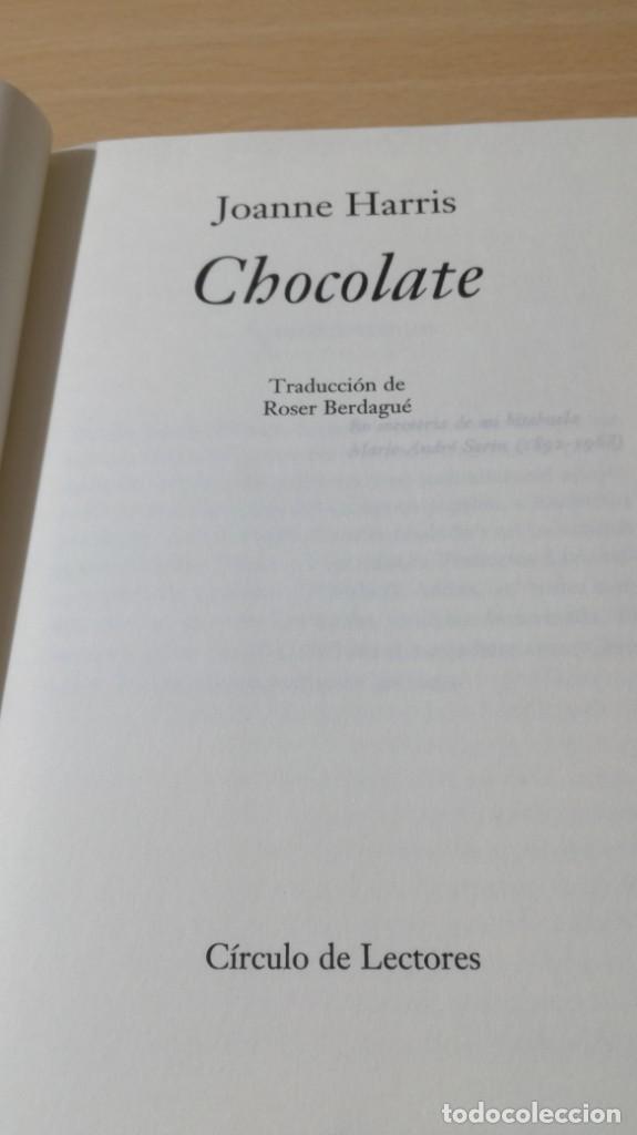 Libros: CHOCOLATE - JOANNE HARRIS - CIRCULO DE LECTORES / PISCI 32 - Foto 7